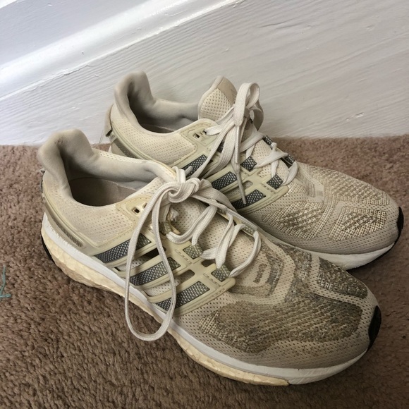 Adidas Energy Boost 3 White and Gray Sneaker - Picture 2 of 6